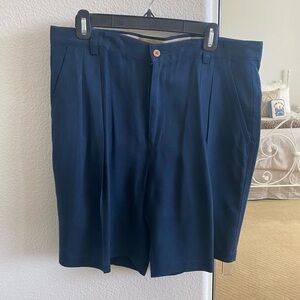 Men's Navy Tommy Bahama Relax Fit Shorts Size 36
